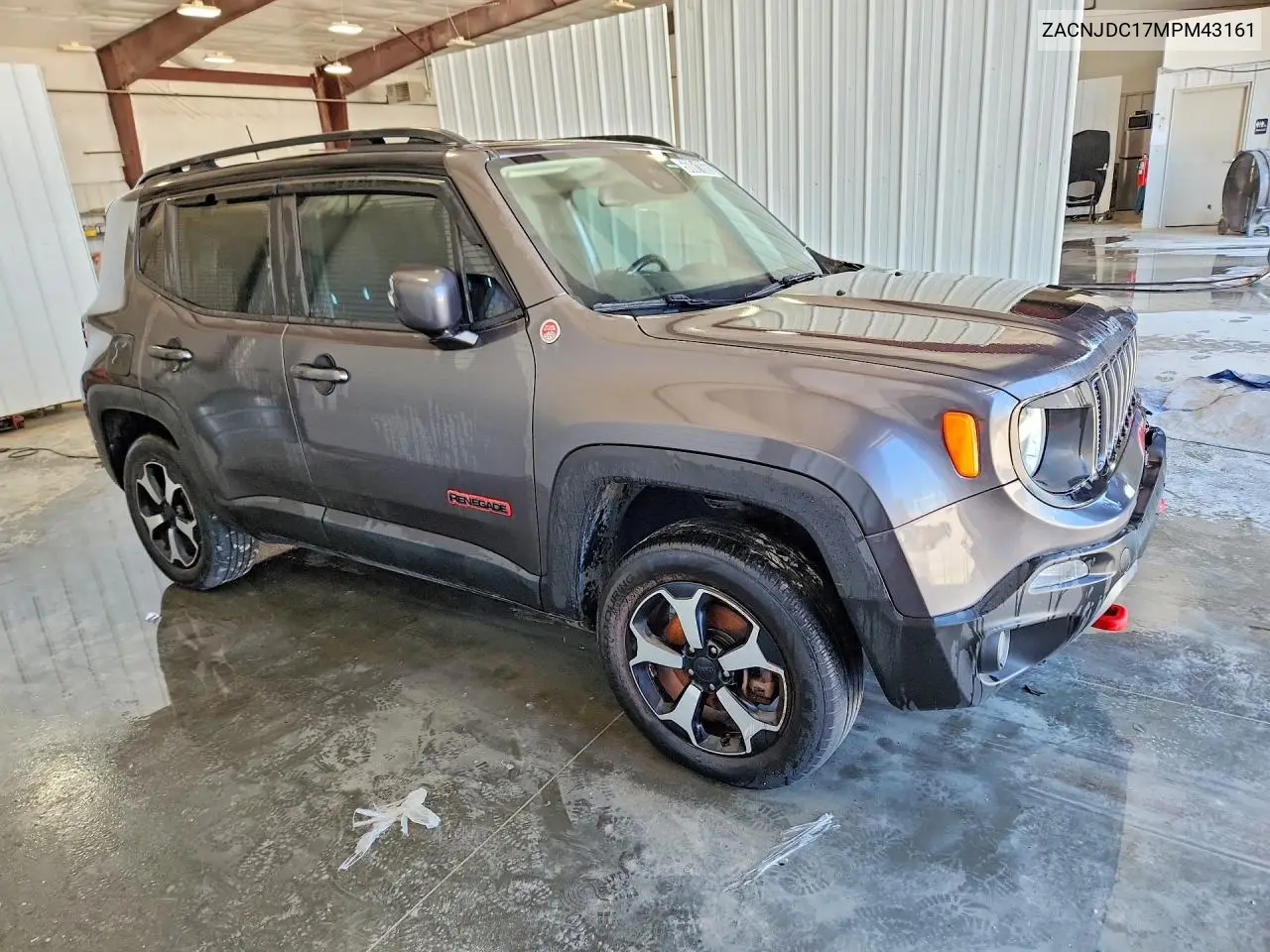 2021 Jeep Renegade Trailhawk VIN: ZACNJDC17MPM43161 Lot: 56861866