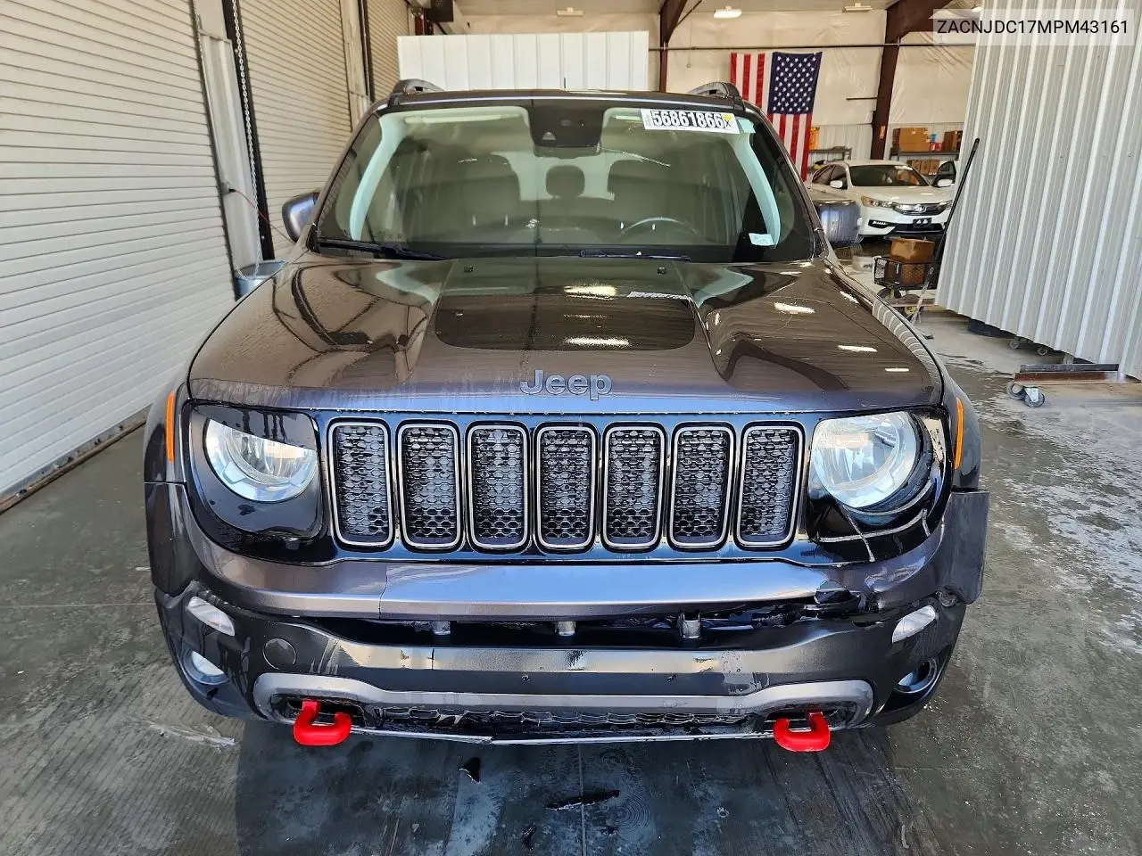 2021 Jeep Renegade Trailhawk VIN: ZACNJDC17MPM43161 Lot: 56861866