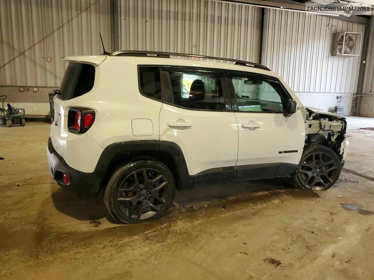2021 Jeep Renegade Latitude VIN: ZACNJDBB5MPM72068 Lot: 58370046