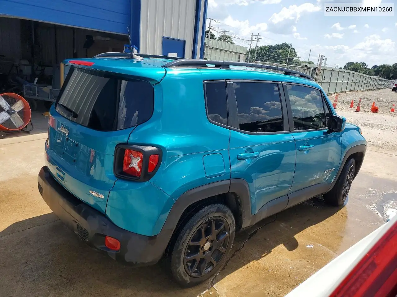 2021 Jeep Renegade Latitude VIN: ZACNJCBBXMPN10260 Lot: 59373336