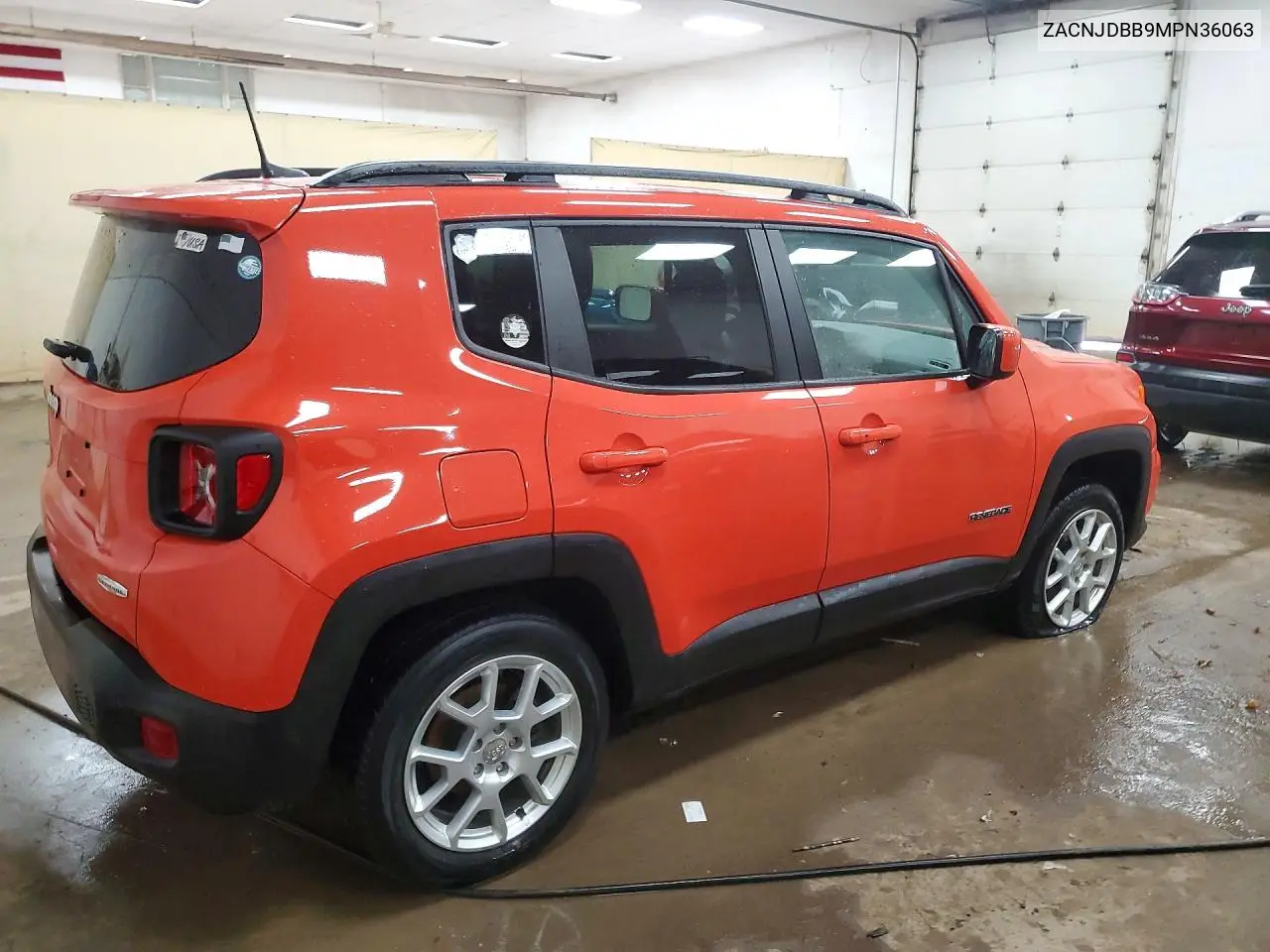 2021 Jeep Renegade Latitude VIN: ZACNJDBB9MPN36063 Lot: 59671216