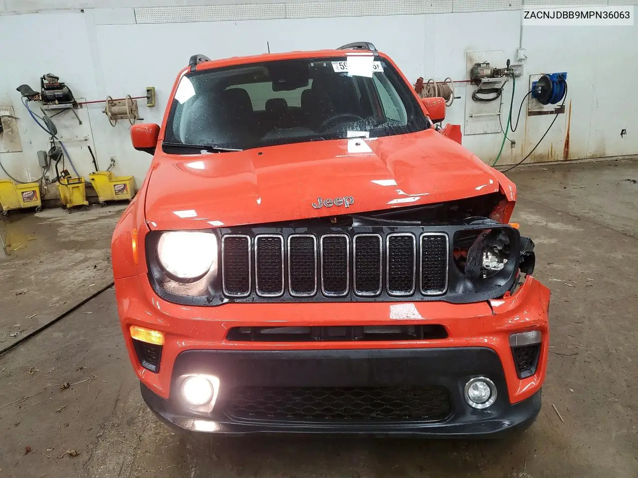2021 Jeep Renegade Latitude VIN: ZACNJDBB9MPN36063 Lot: 59671216