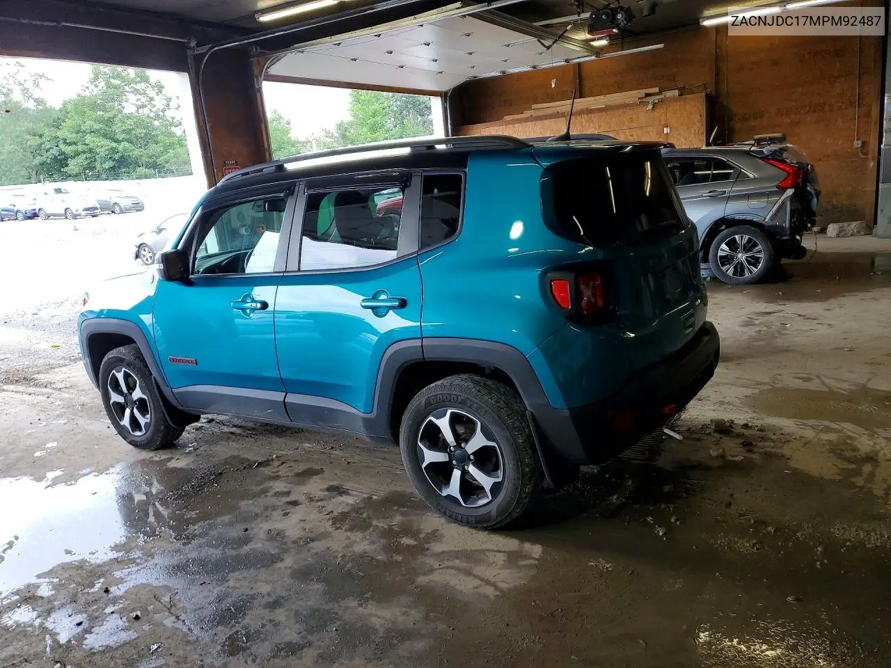 2021 Jeep Renegade Trailhawk VIN: ZACNJDC17MPM92487 Lot: 60372086