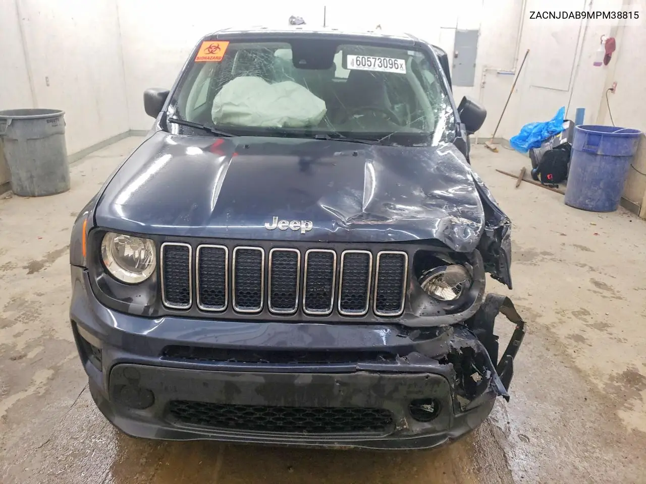 2021 Jeep Renegade Sport VIN: ZACNJDAB9MPM38815 Lot: 60573096
