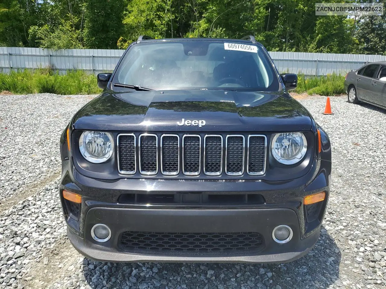 2021 Jeep Renegade Latitude VIN: ZACNJCBB5MPM22622 Lot: 60974056