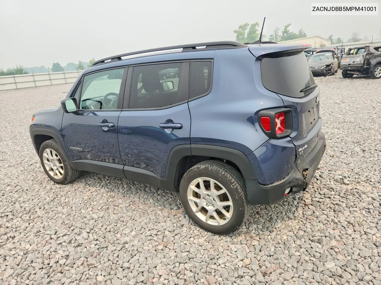 2021 Jeep Renegade Latitude VIN: ZACNJDBB5MPM41001 Lot: 61007896