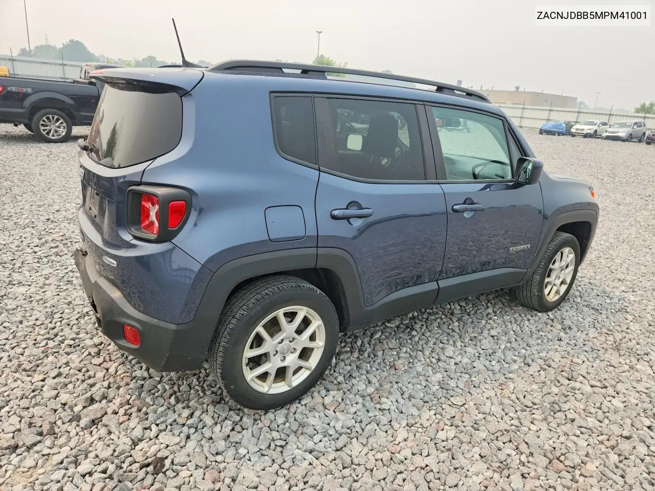 2021 Jeep Renegade Latitude VIN: ZACNJDBB5MPM41001 Lot: 61007896