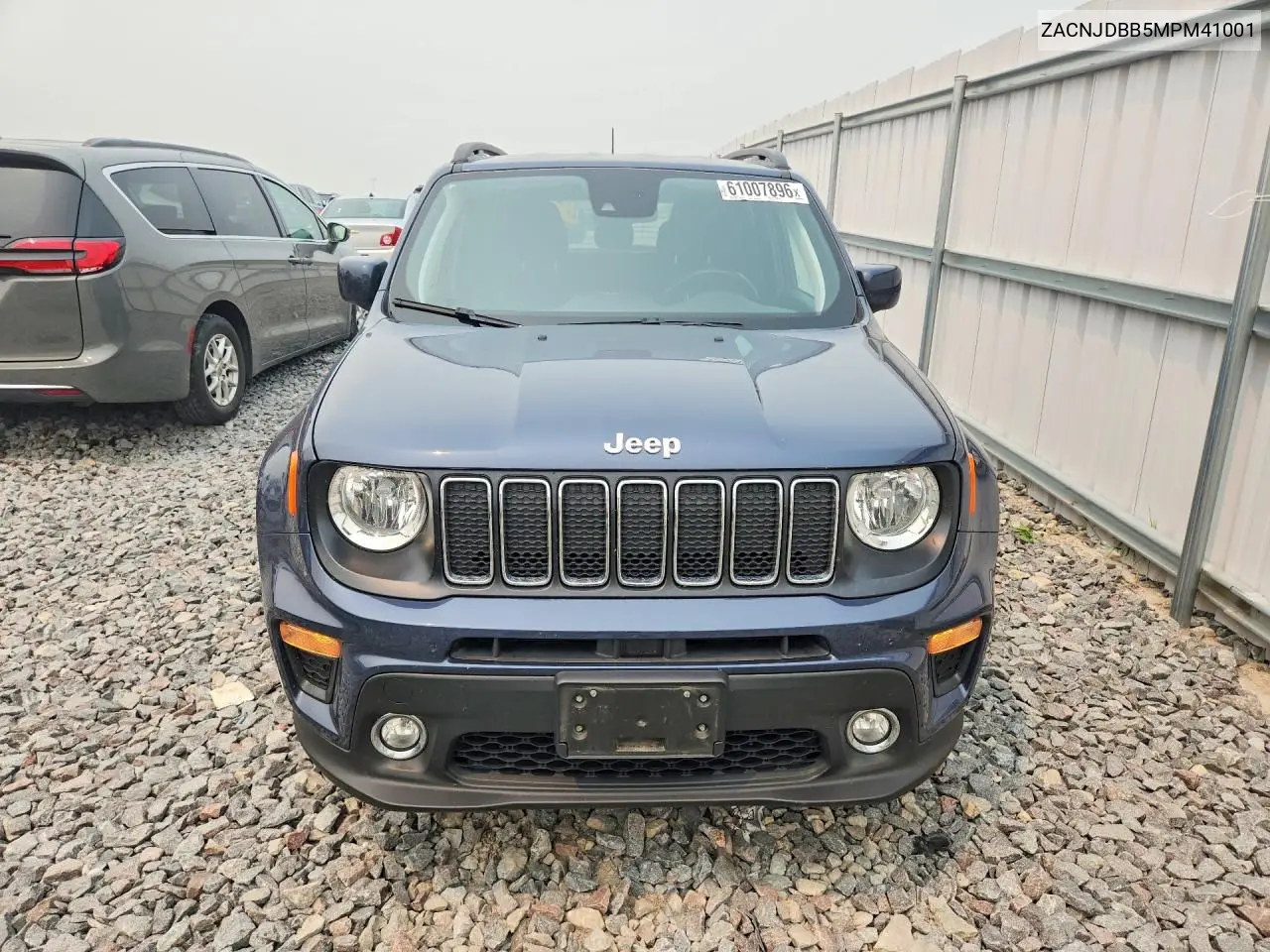 2021 Jeep Renegade Latitude VIN: ZACNJDBB5MPM41001 Lot: 61007896