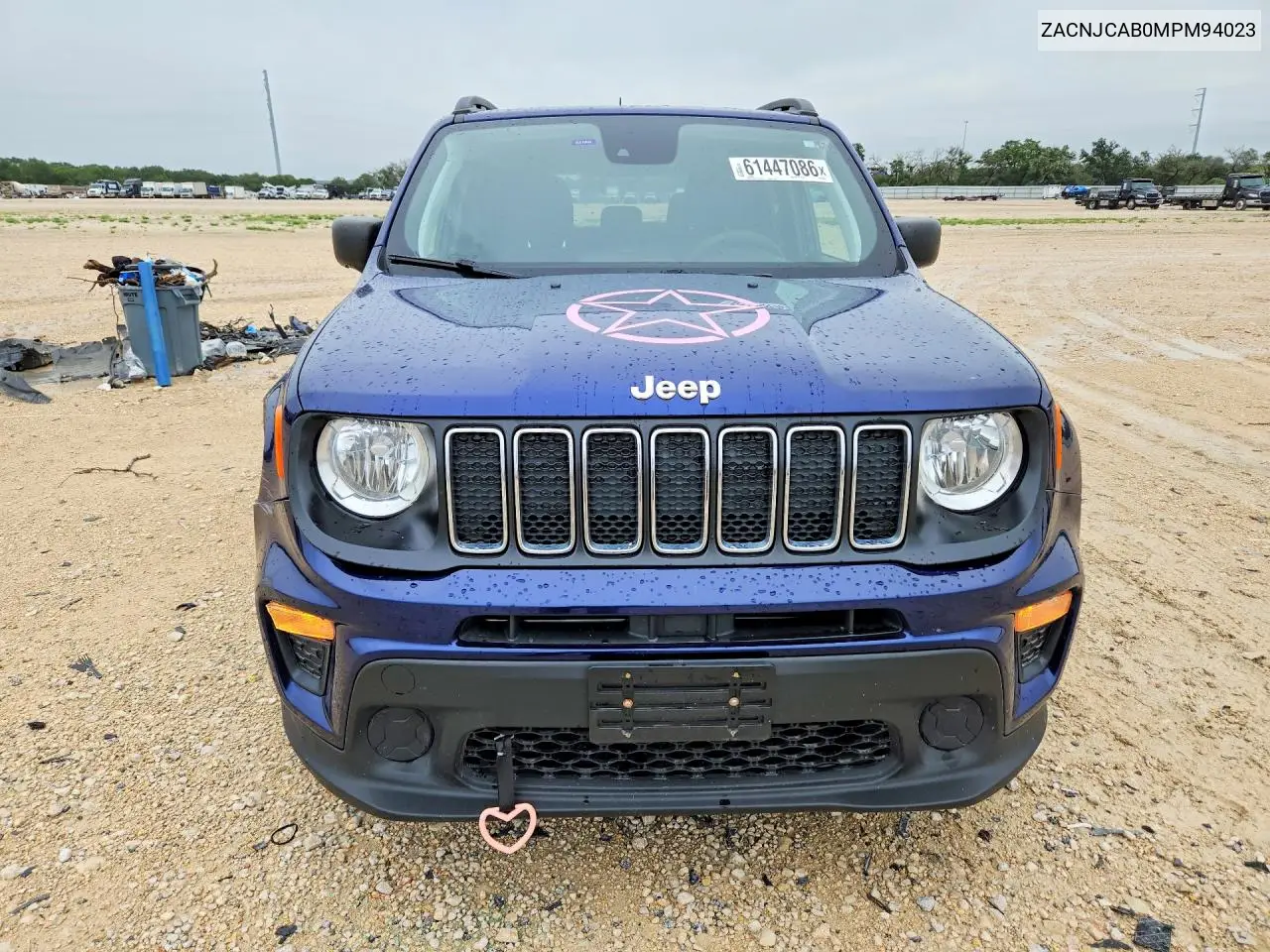 2021 Jeep Renegade Sport VIN: ZACNJCAB0MPM94023 Lot: 61447086