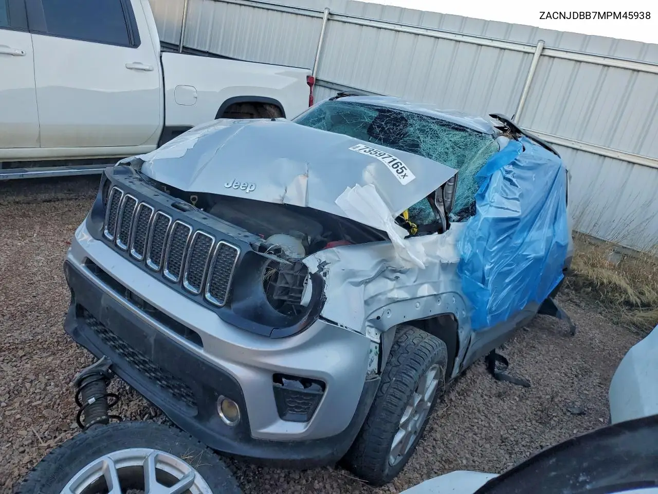 ZACNJDBB7MPM45938 2021 Jeep Renegade Latitude