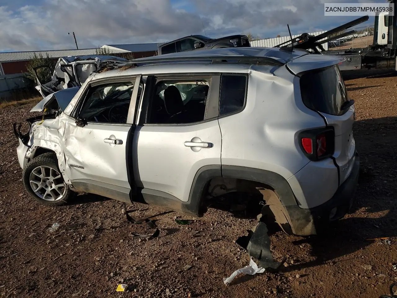 ZACNJDBB7MPM45938 2021 Jeep Renegade Latitude