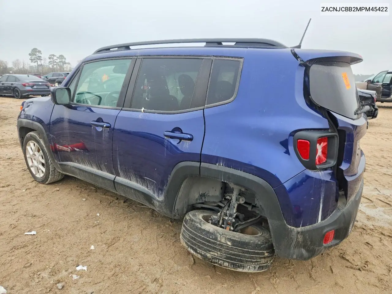 ZACNJCBB2MPM45422 2021 Jeep Renegade Latitude