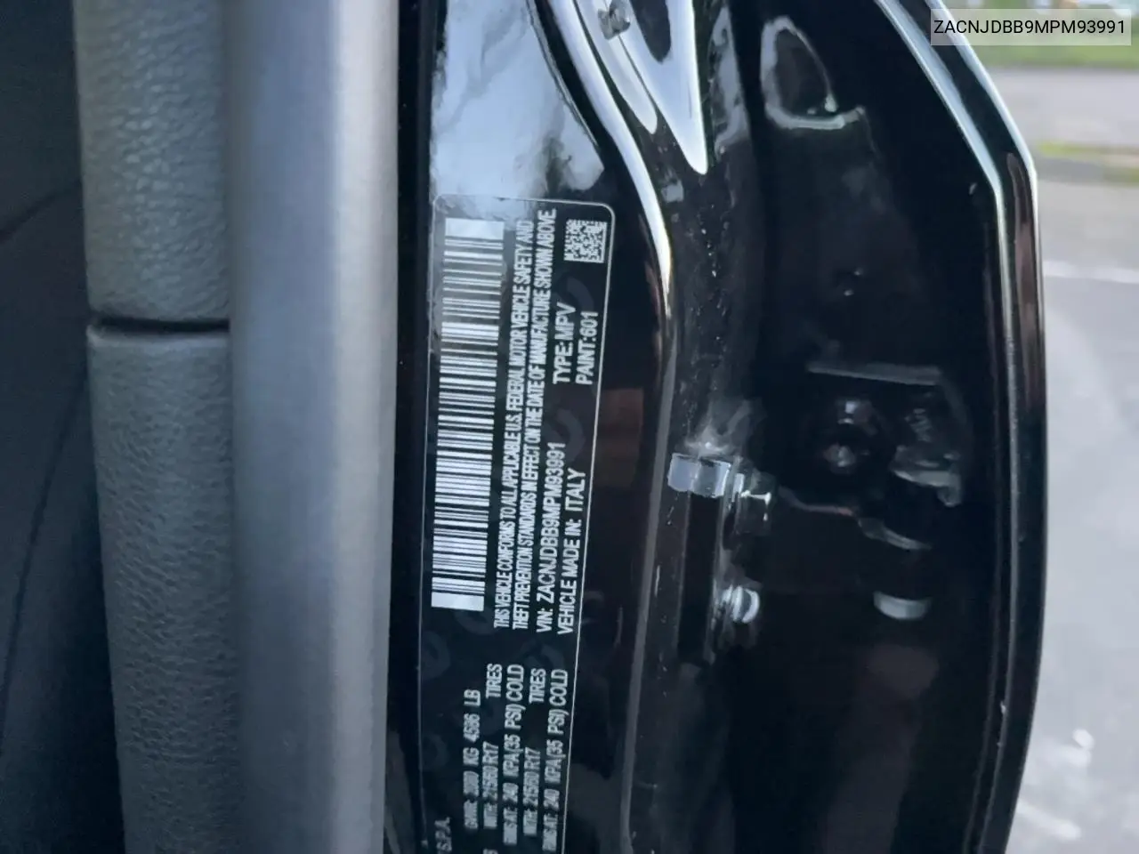 ZACNJDBB9MPM93991 2021 Jeep Renegade Latitude
