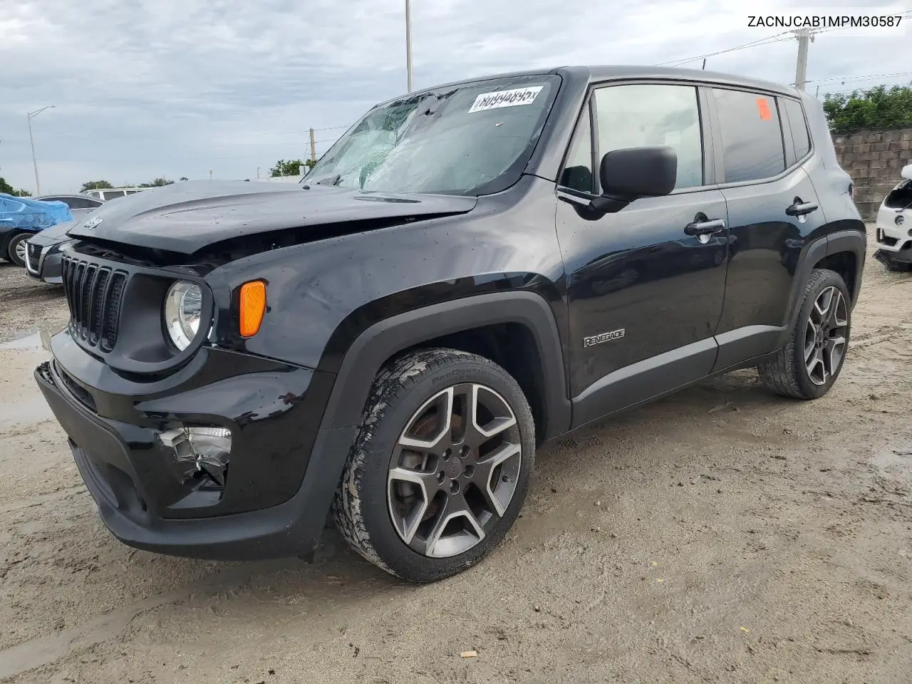 ZACNJCAB1MPM30587 2021 Jeep Renegade Sport