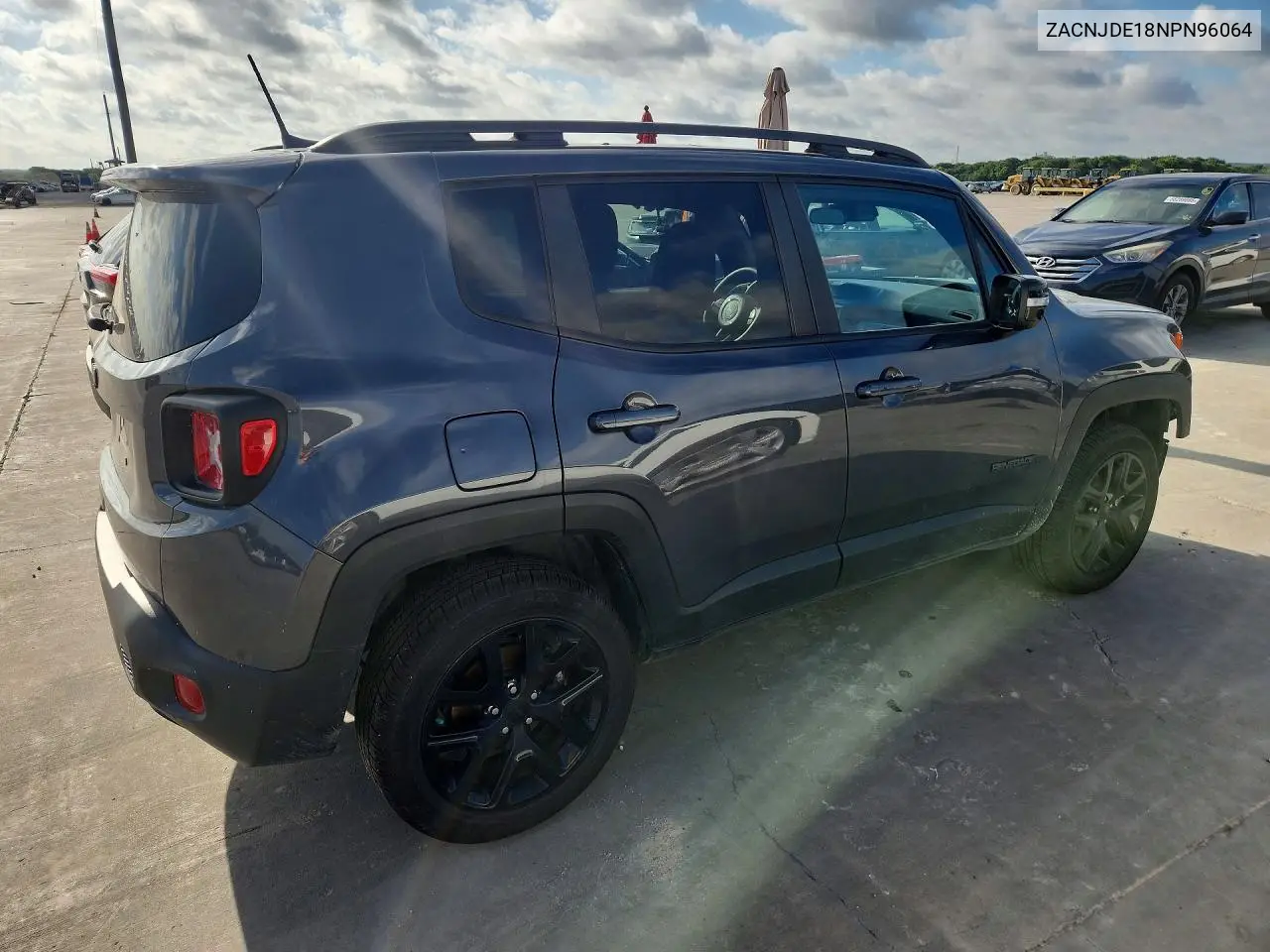 2022 Jeep Renegade Altitude VIN: ZACNJDE18NPN96064 Lot: 56836806