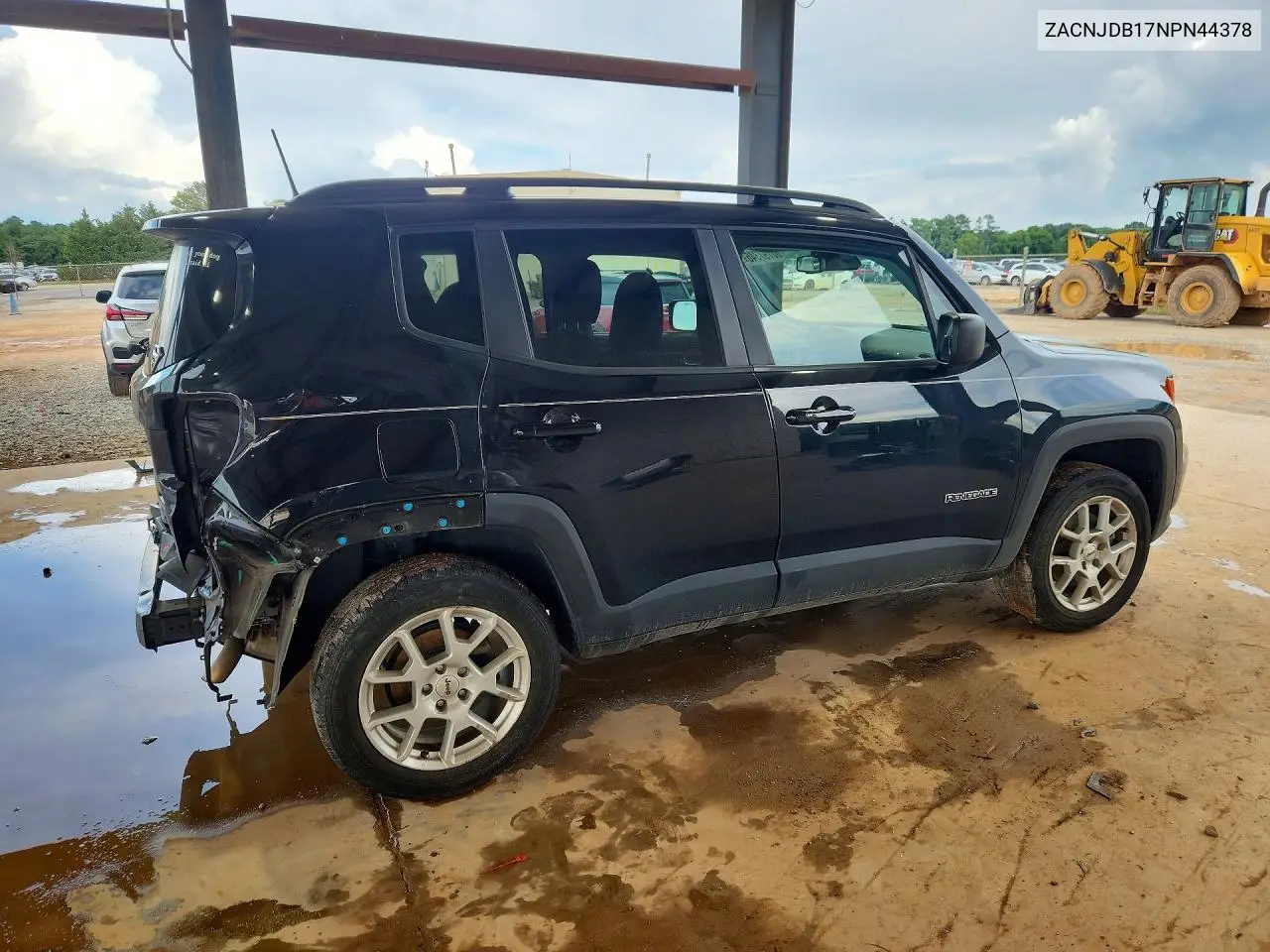 2022 Jeep Renegade Latitude VIN: ZACNJDB17NPN44378 Lot: 60797346