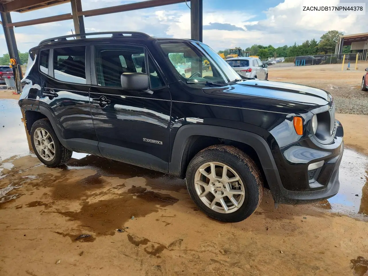 2022 Jeep Renegade Latitude VIN: ZACNJDB17NPN44378 Lot: 60797346