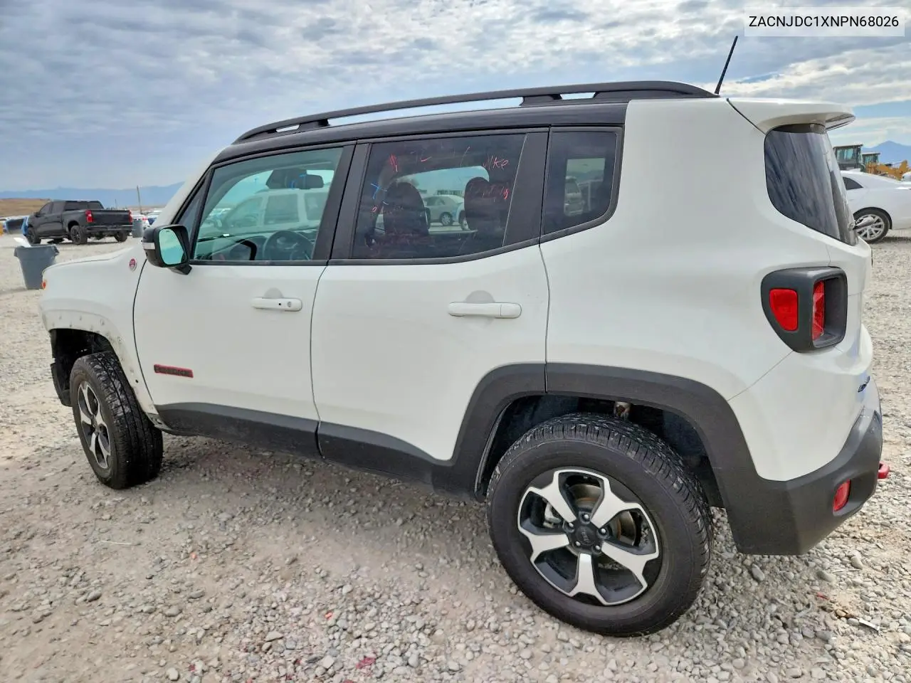2022 Jeep Renegade Trailhawk VIN: ZACNJDC1XNPN68026 Lot: 61353116