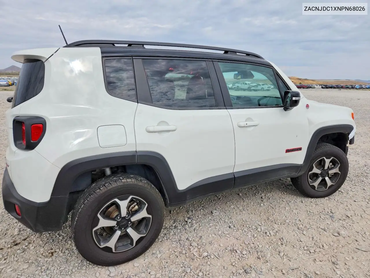 2022 Jeep Renegade Trailhawk VIN: ZACNJDC1XNPN68026 Lot: 61353116