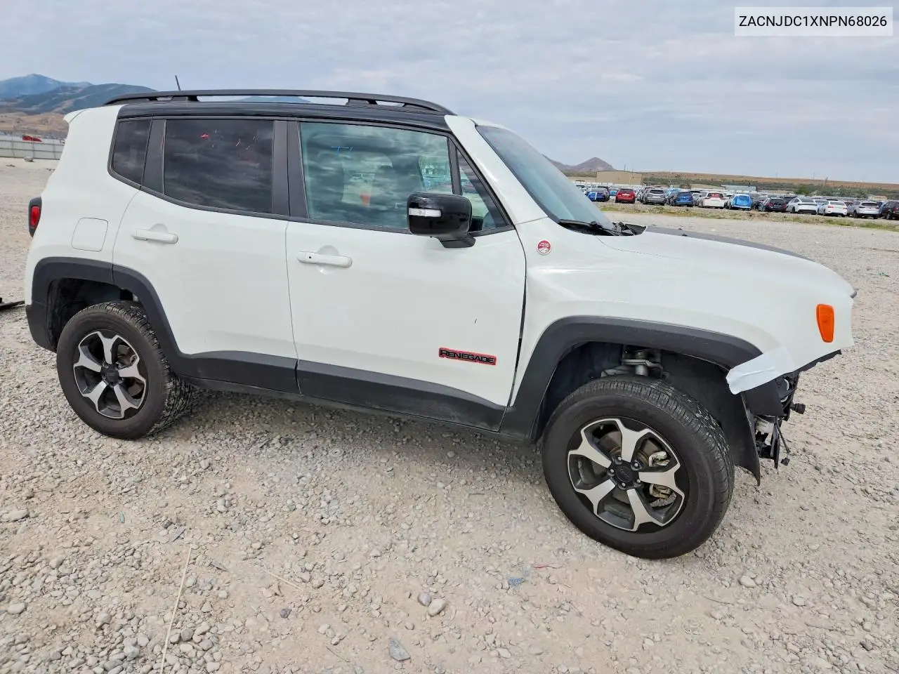 2022 Jeep Renegade Trailhawk VIN: ZACNJDC1XNPN68026 Lot: 61353116