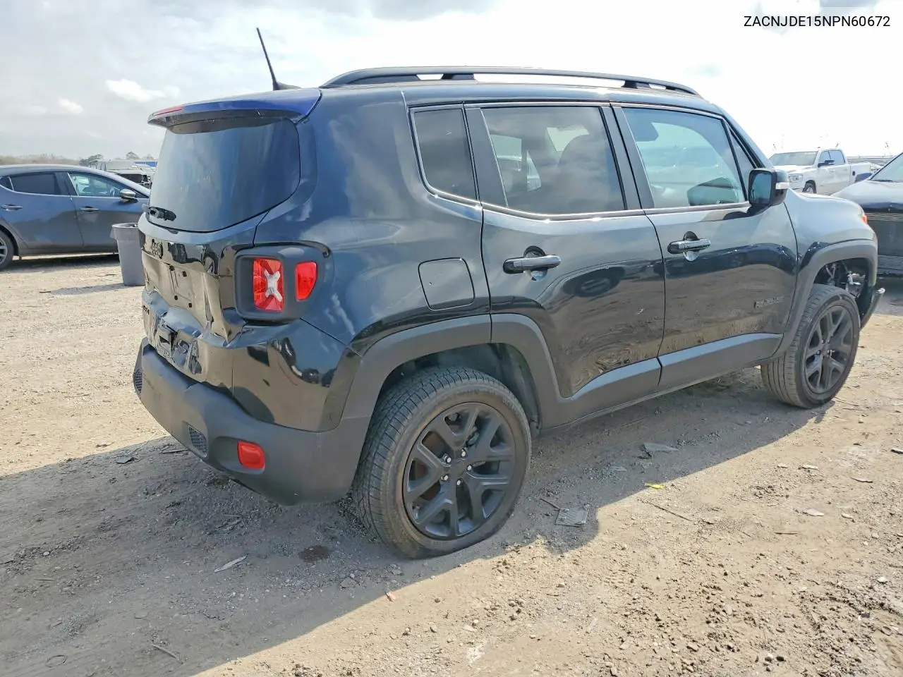 2022 Jeep Renegade Altitude 4Wd VIN: ZACNJDE15NPN60672 Lot: 77490645