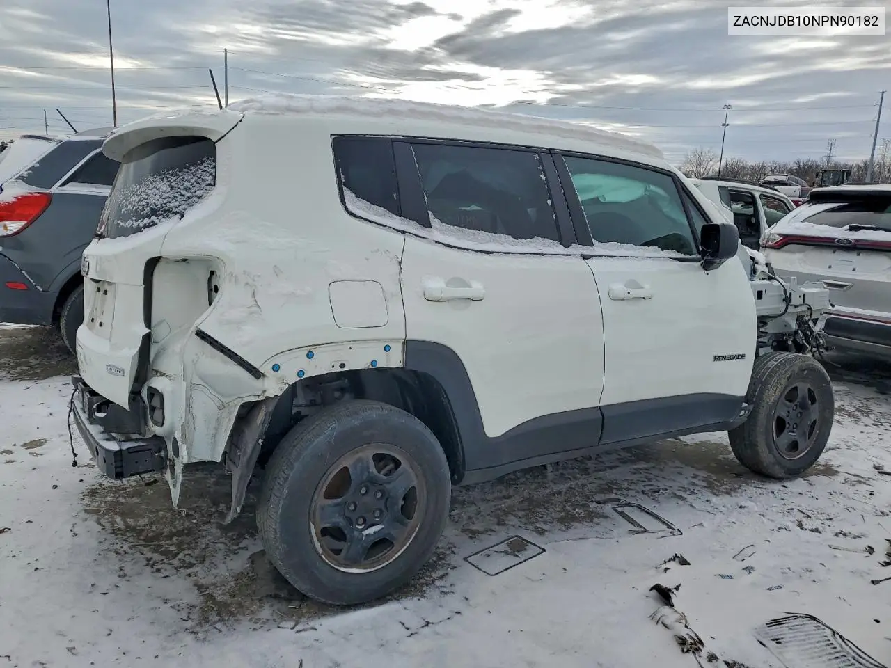 ZACNJDB10NPN90182 2022 Jeep Renegade Latitude