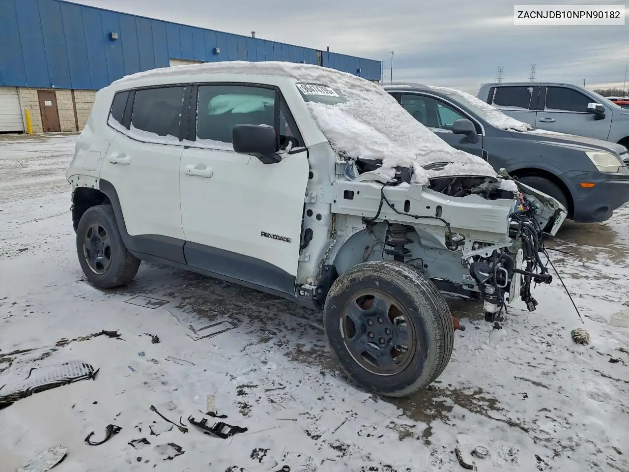 ZACNJDB10NPN90182 2022 Jeep Renegade Latitude
