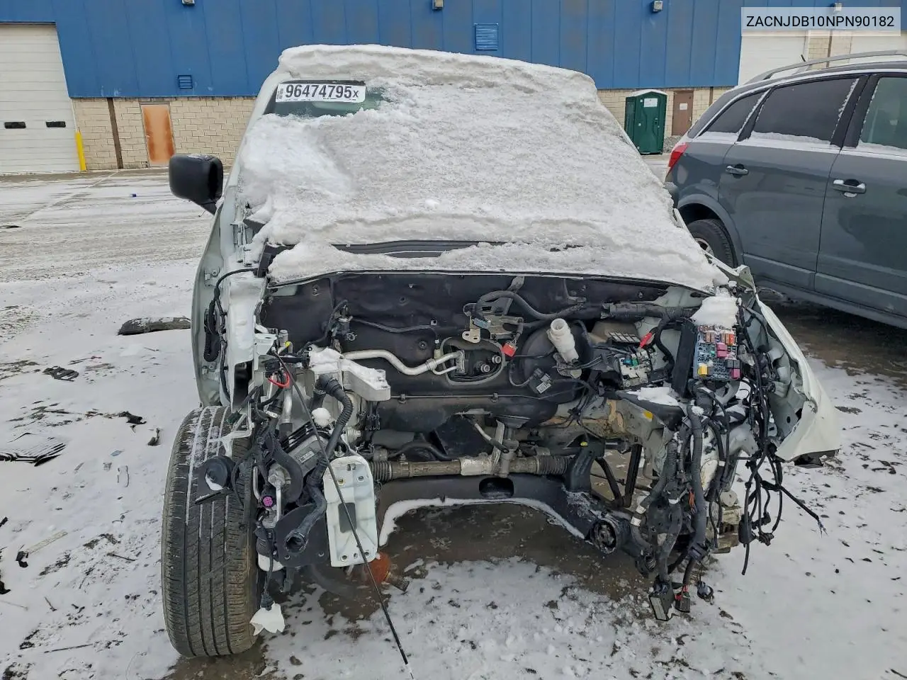 ZACNJDB10NPN90182 2022 Jeep Renegade Latitude