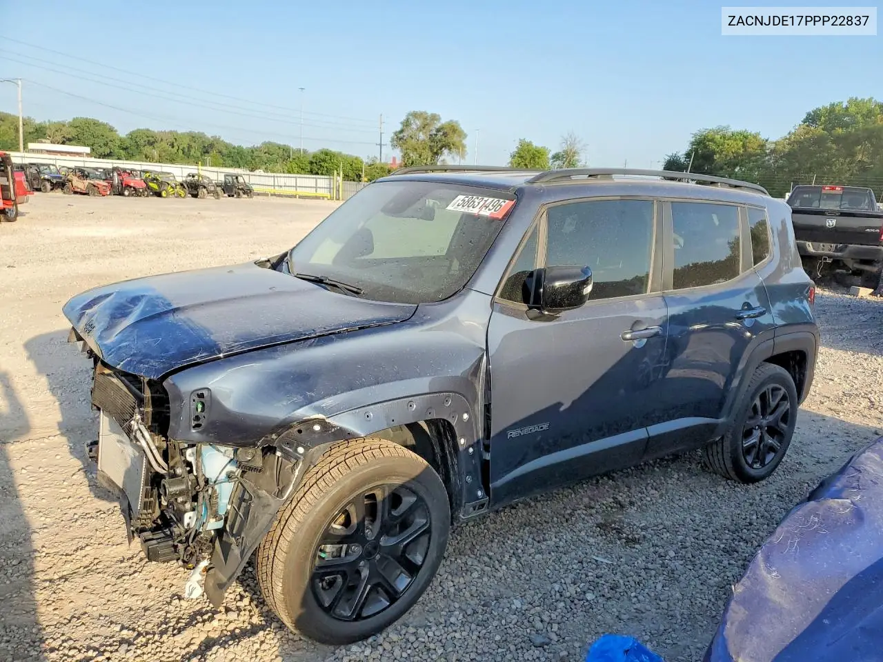 2023 Jeep Renegade Altitude VIN: ZACNJDE17PPP22837 Lot: 58631496