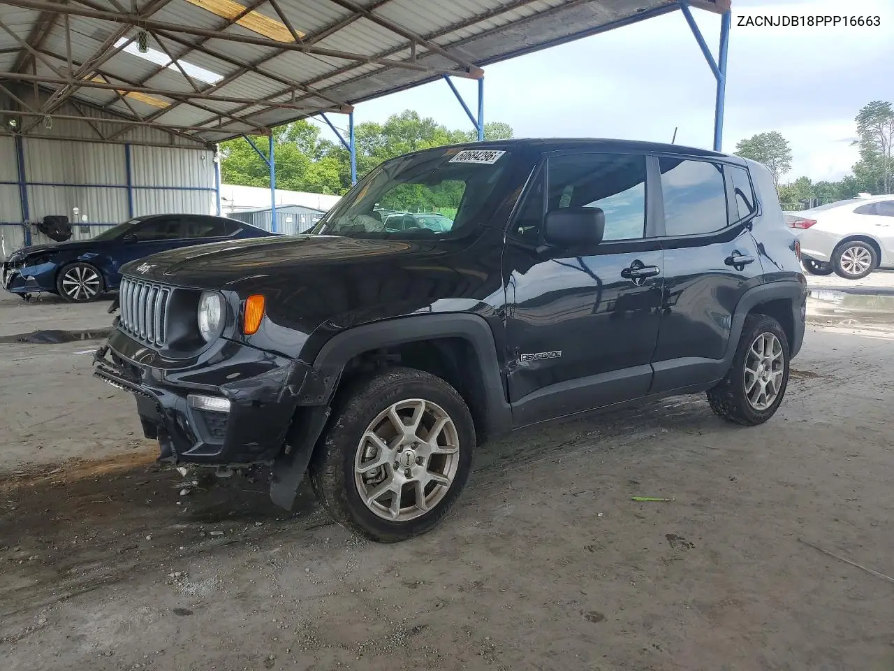 2023 Jeep Renegade Latitude VIN: ZACNJDB18PPP16663 Lot: 60684296