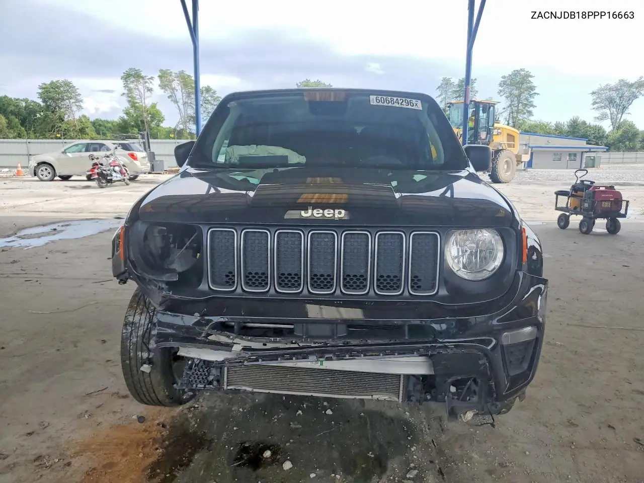 2023 Jeep Renegade Latitude VIN: ZACNJDB18PPP16663 Lot: 60684296