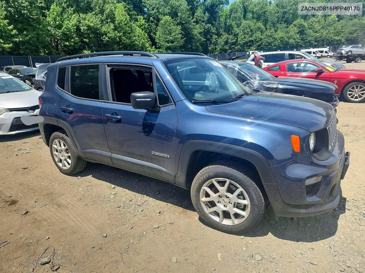 2023 Jeep Renegade Latitude VIN: ZACNJDB16PPP40170 Lot: 60852376