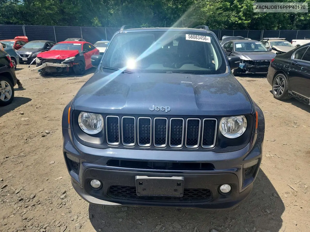 2023 Jeep Renegade Latitude VIN: ZACNJDB16PPP40170 Lot: 60852376
