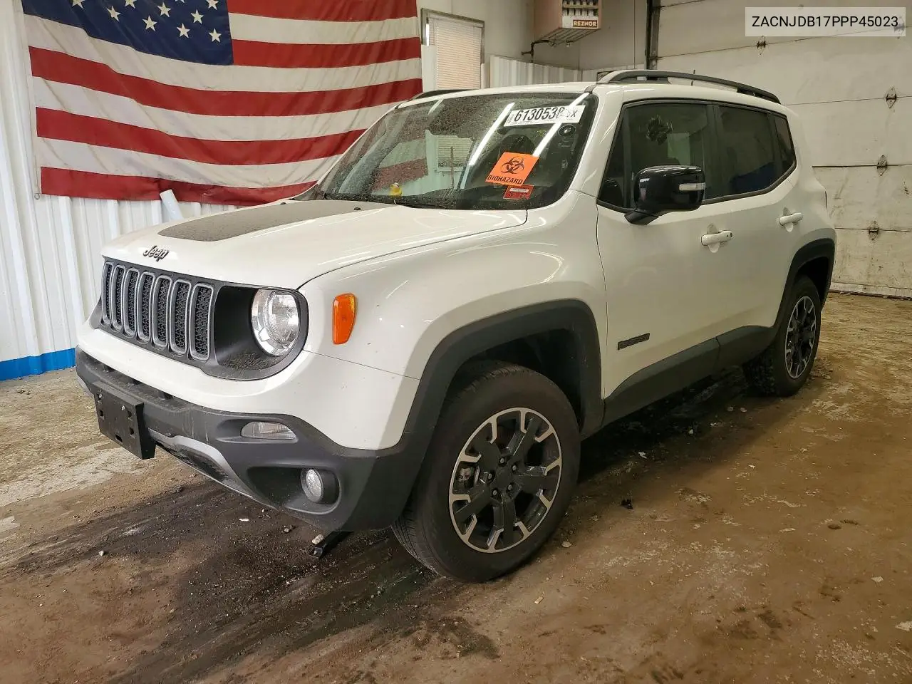 2023 Jeep Renegade Latitude VIN: ZACNJDB17PPP45023 Lot: 61305386
