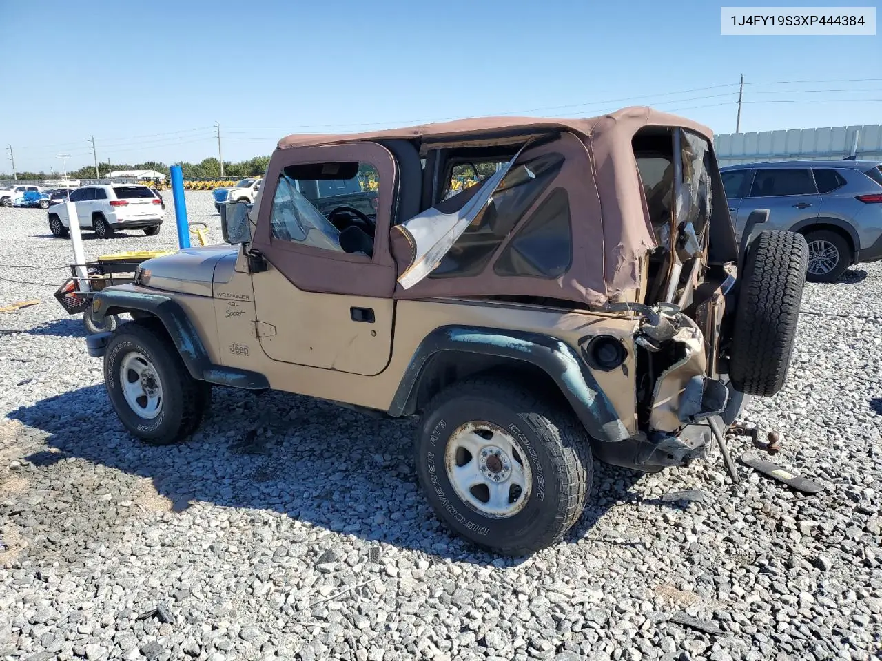 1J4FY19S3XP444384 1999 Jeep Wrangler / Tj Sport