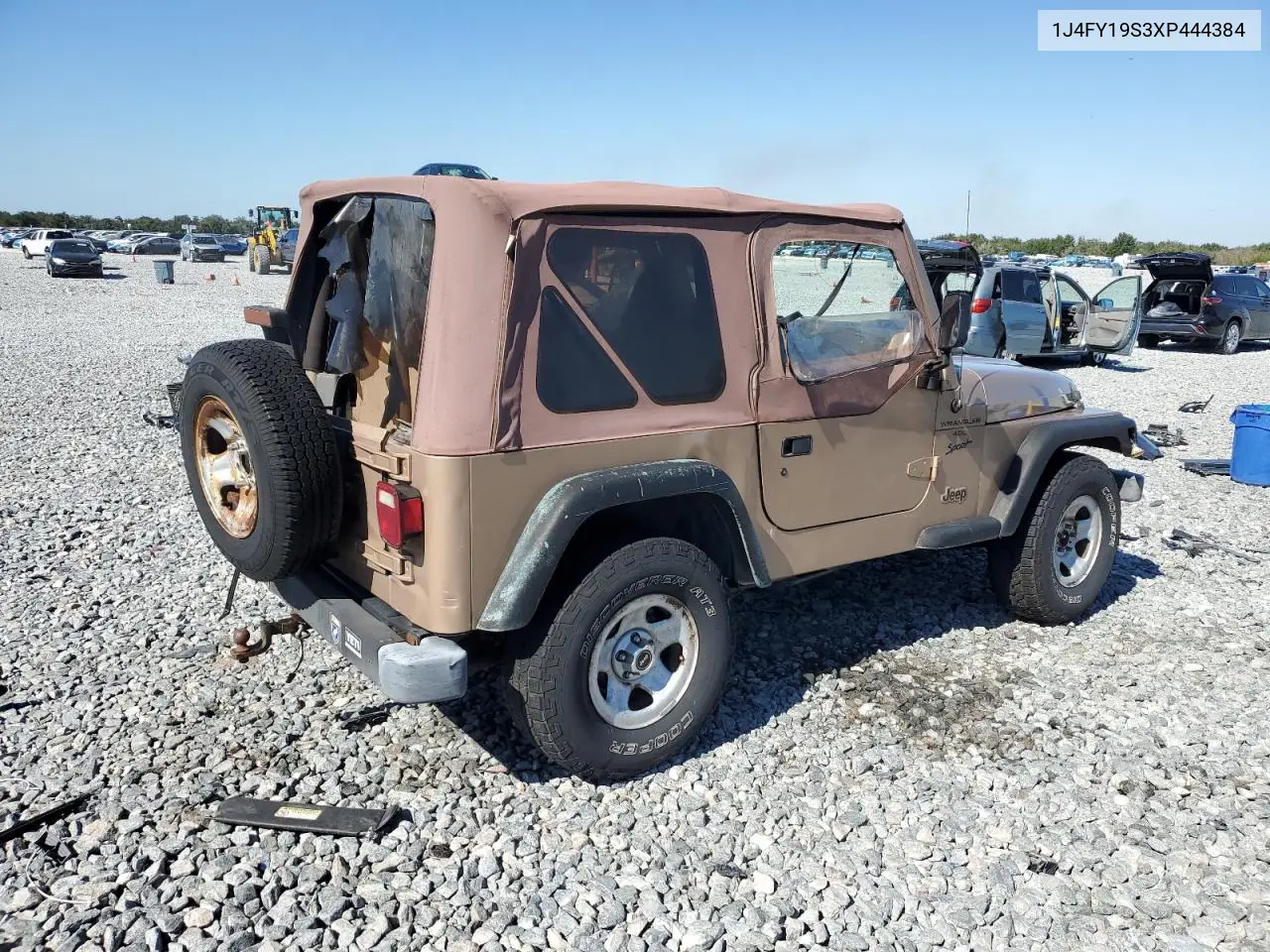1J4FY19S3XP444384 1999 Jeep Wrangler / Tj Sport