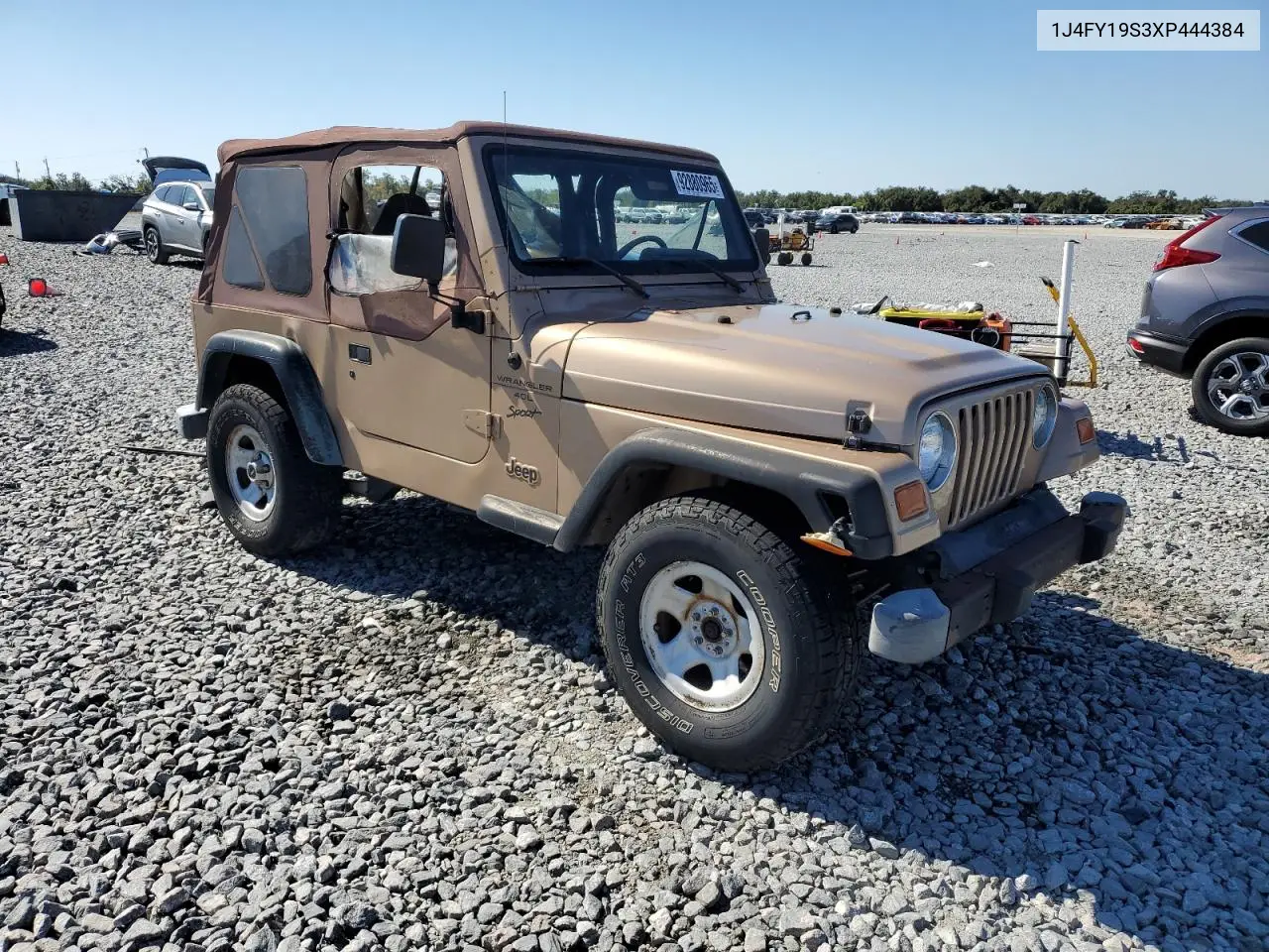 1J4FY19S3XP444384 1999 Jeep Wrangler / Tj Sport