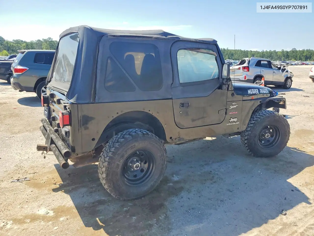 1J4FA49S0YP707891 2000 Jeep Wrangler / Tj Sport