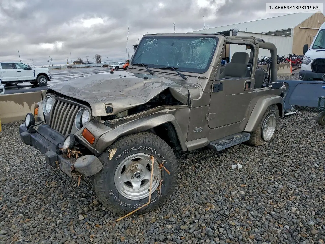 1J4FA59S13P311953 2003 Jeep Wrangler / Tj Sahara