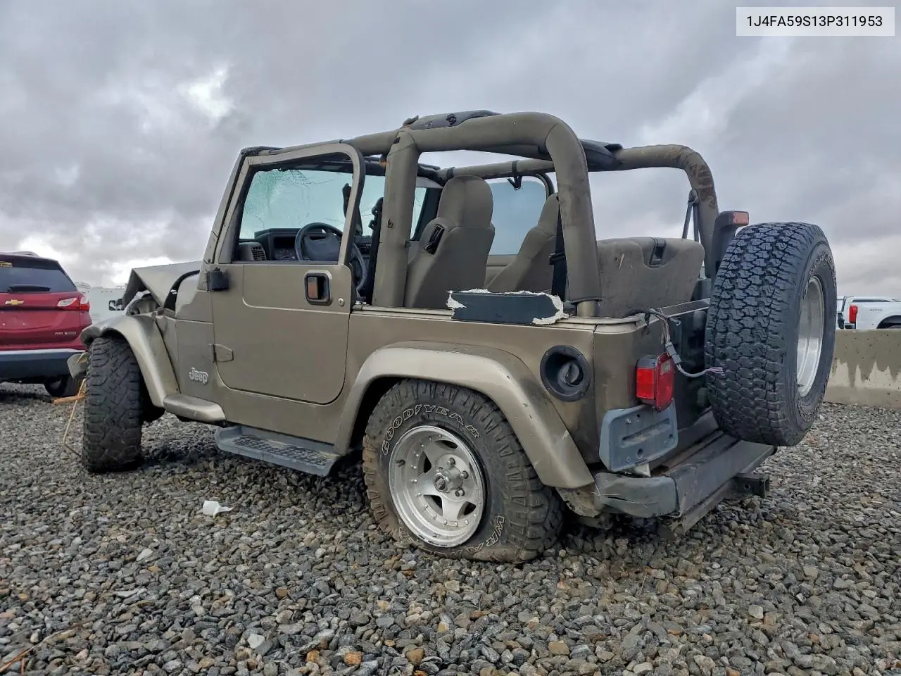 1J4FA59S13P311953 2003 Jeep Wrangler / Tj Sahara