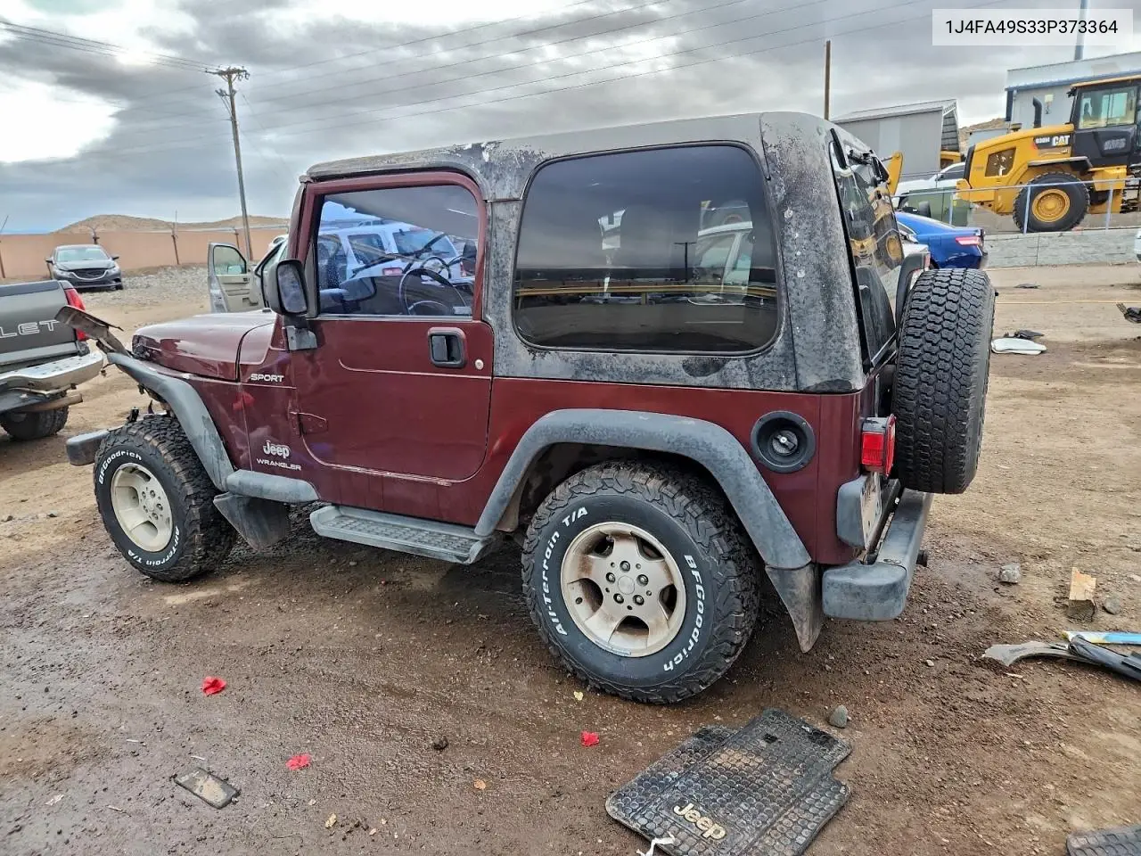 1J4FA49S33P373364 2003 Jeep Wrangler / Tj Sport