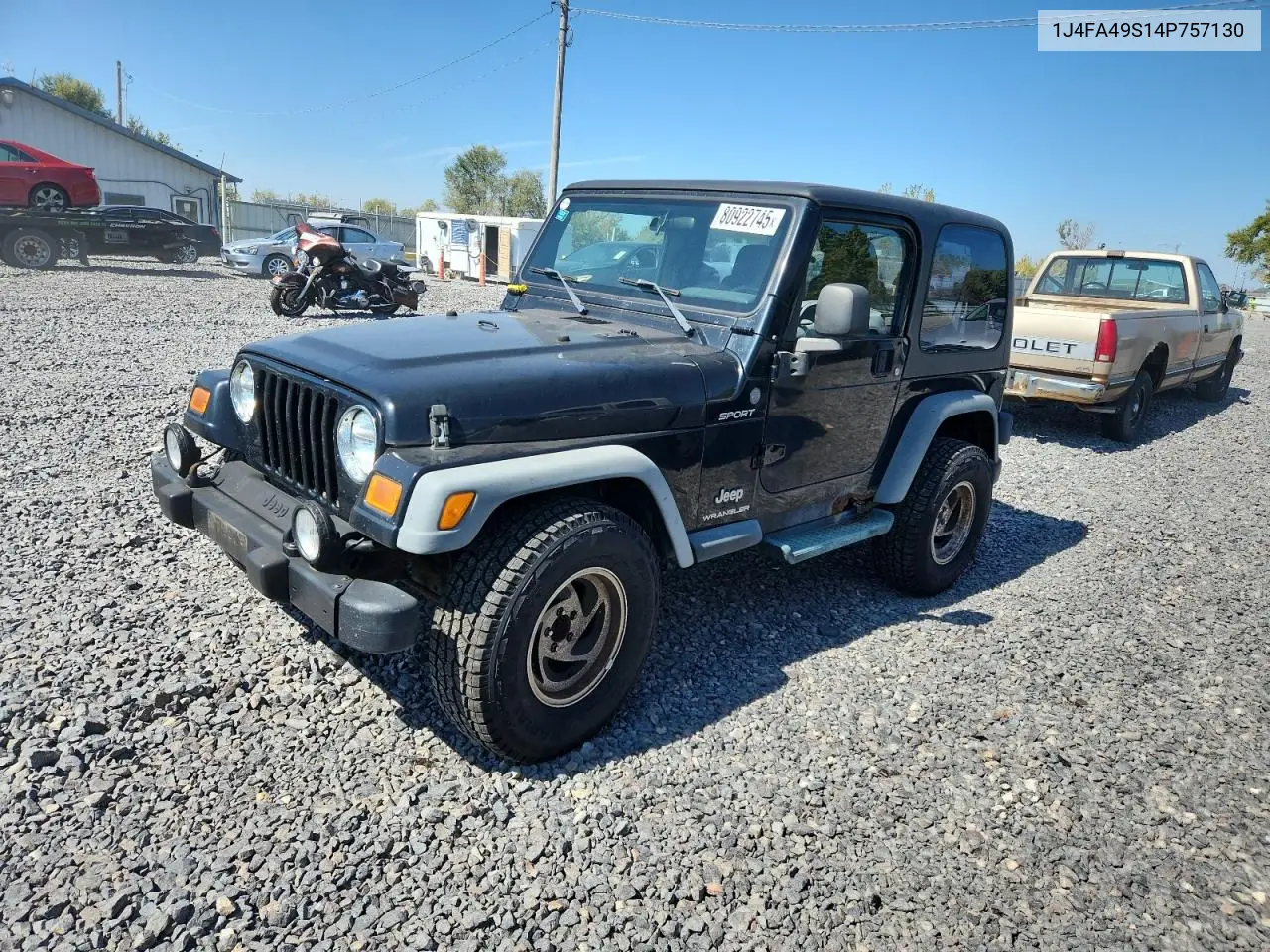 1J4FA49S14P757130 2004 Jeep Wrangler / Tj Sport