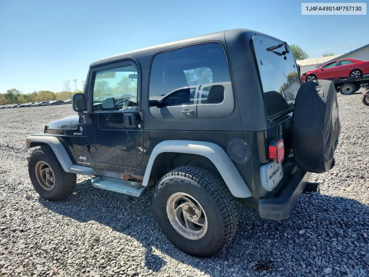 1J4FA49S14P757130 2004 Jeep Wrangler / Tj Sport