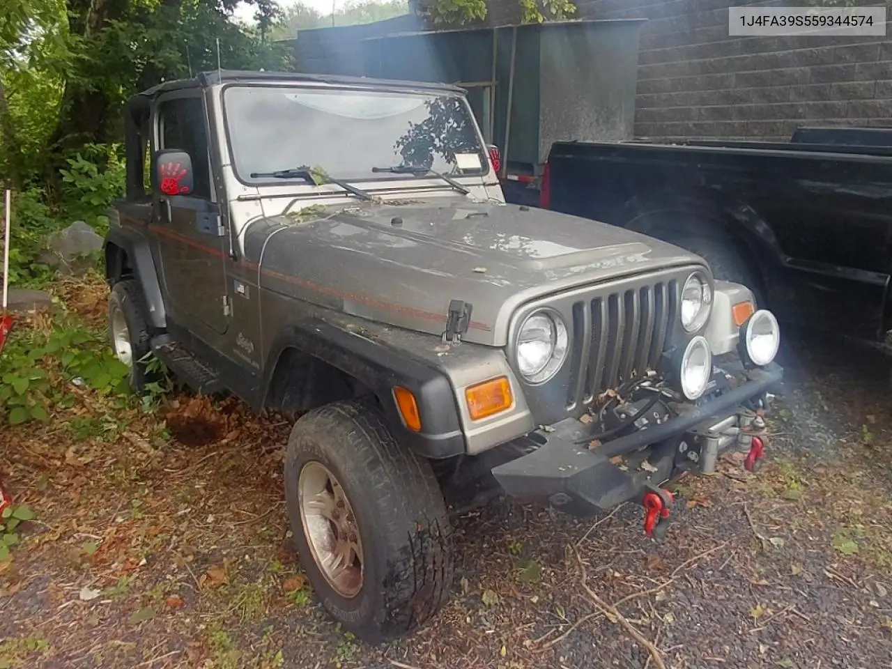 2005 Jeep Wrangler X VIN: 1J4FA39S55P344574 Lot: 55272396