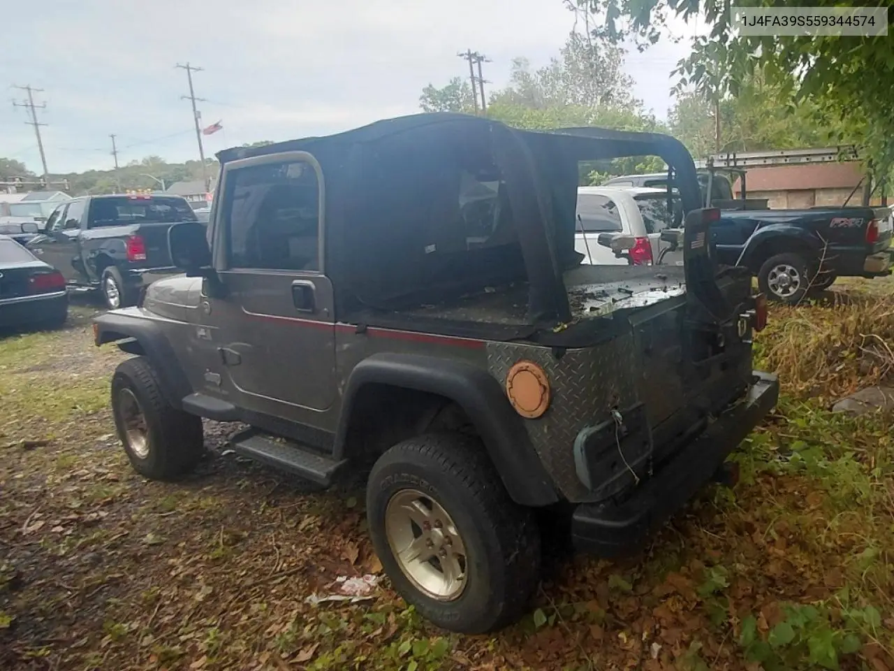 2005 Jeep Wrangler X VIN: 1J4FA39S55P344574 Lot: 55272396