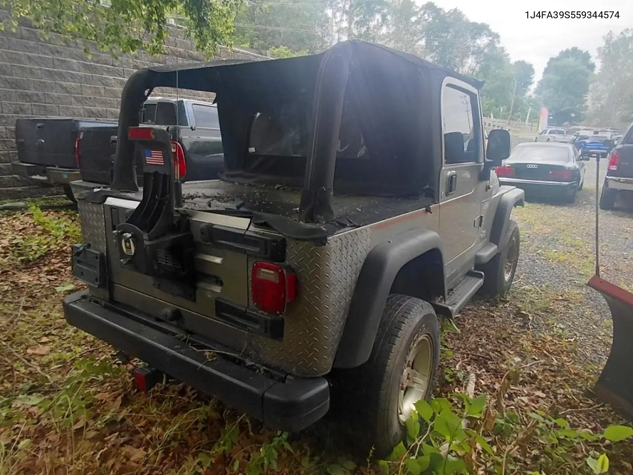 2005 Jeep Wrangler X VIN: 1J4FA39S55P344574 Lot: 55272396
