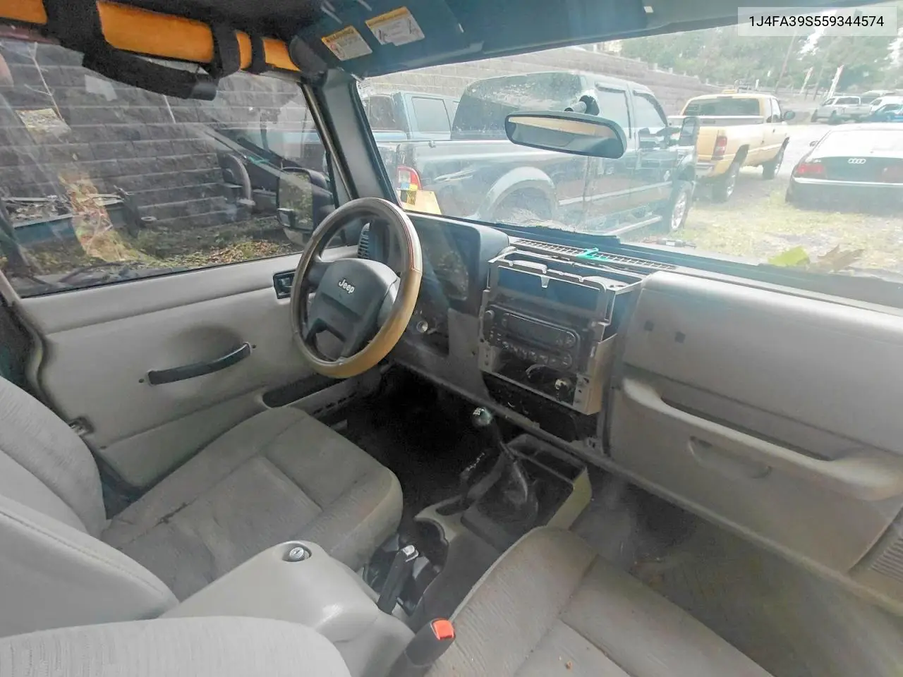2005 Jeep Wrangler X VIN: 1J4FA39S55P344574 Lot: 55272396
