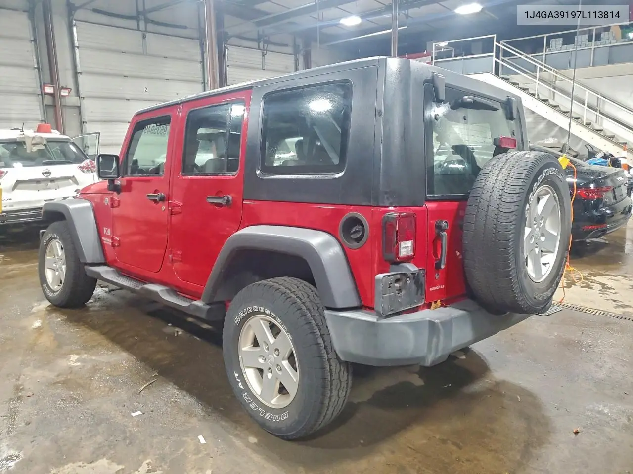 1J4GA39197L113814 2007 Jeep Wrangler X
