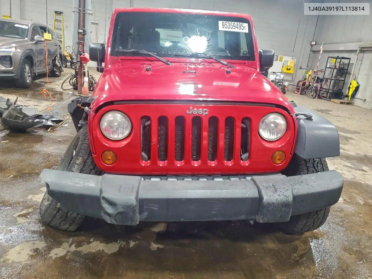 1J4GA39197L113814 2007 Jeep Wrangler X