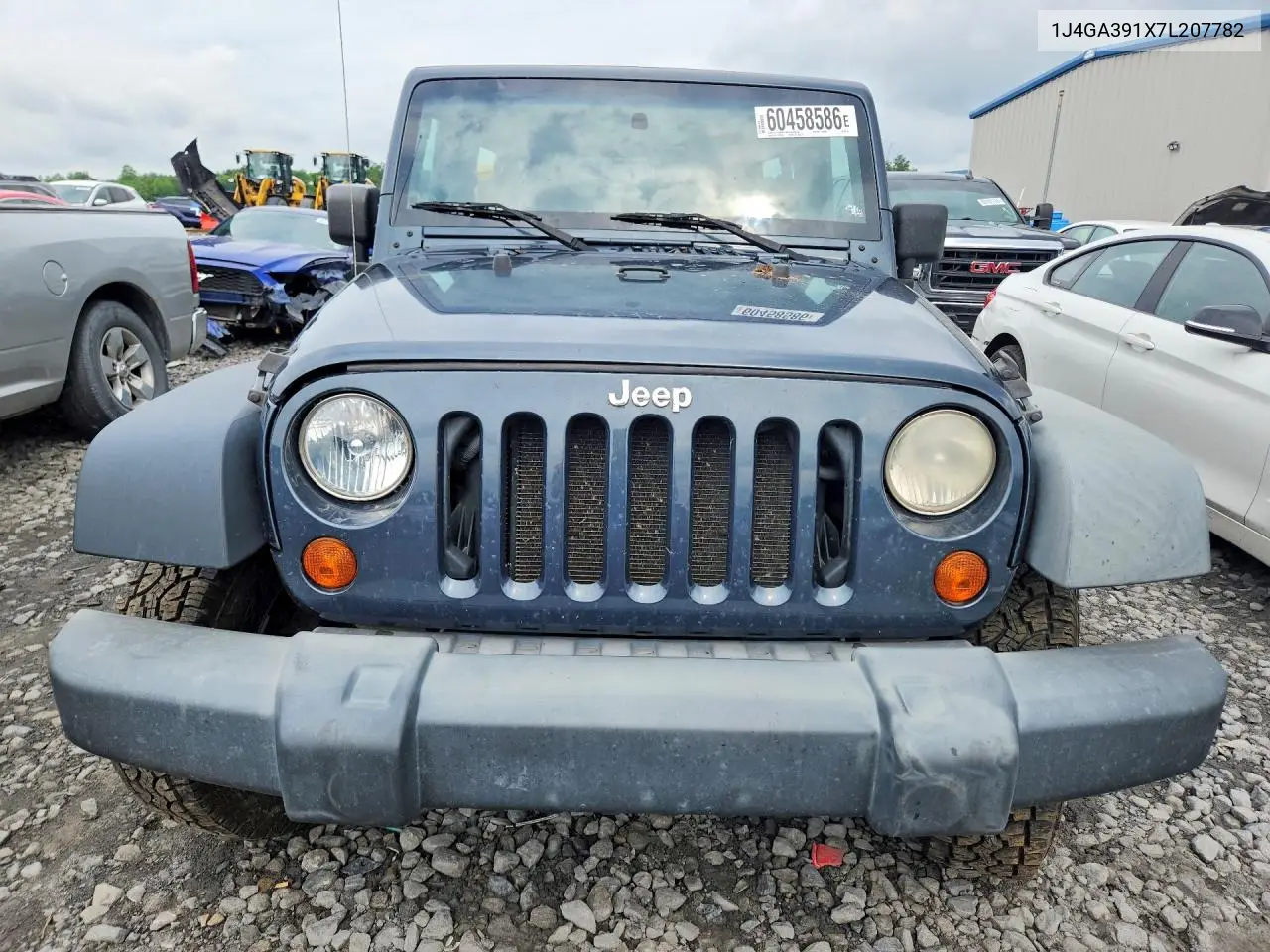 2007 Jeep Wrangler X VIN: 1J4GA391X7L207782 Lot: 60458586